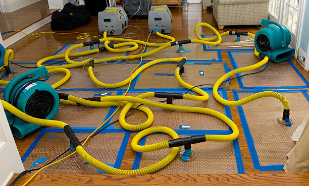Professional Burst Pipe Water Damage technician working in Short Hills, NJ